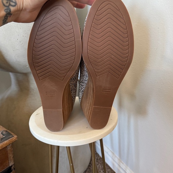 Toms Black and Cream Speckled Ankle Booties - Picture 14 of 14